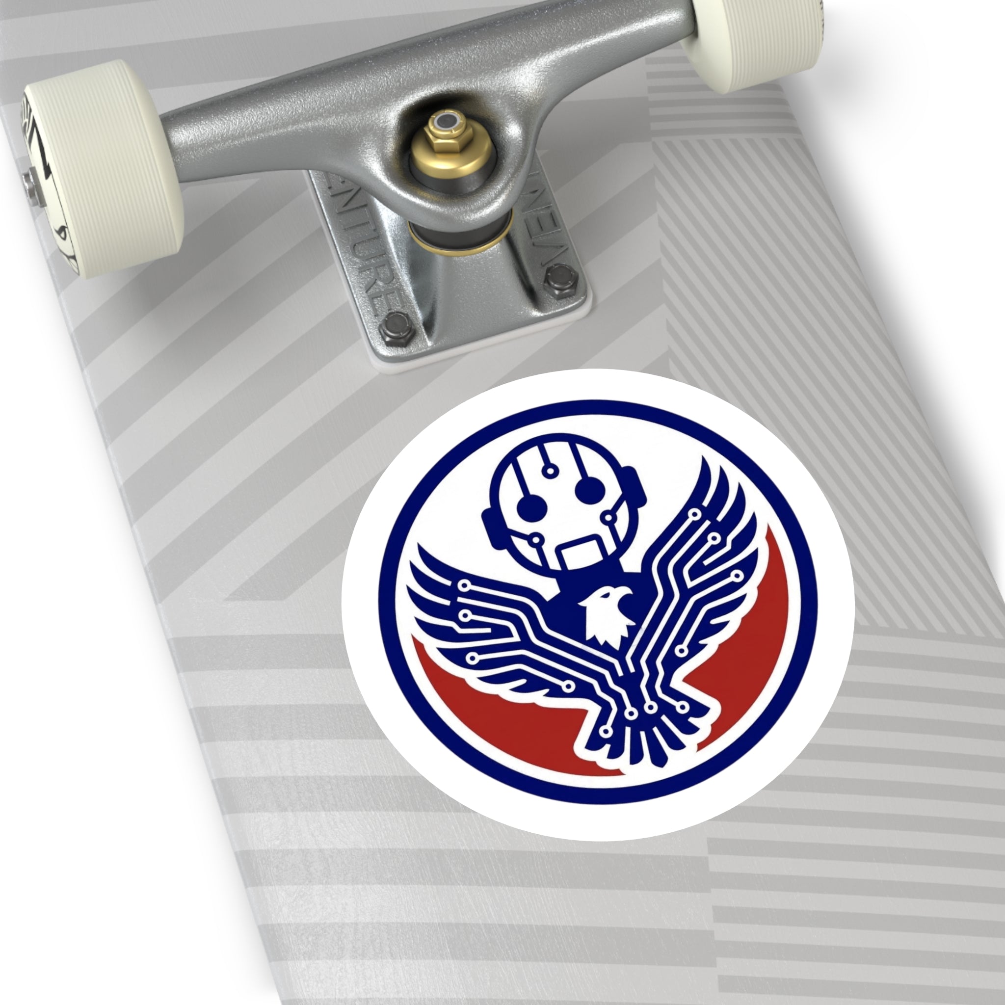 Bot 2028 Round Vinyl Sticker