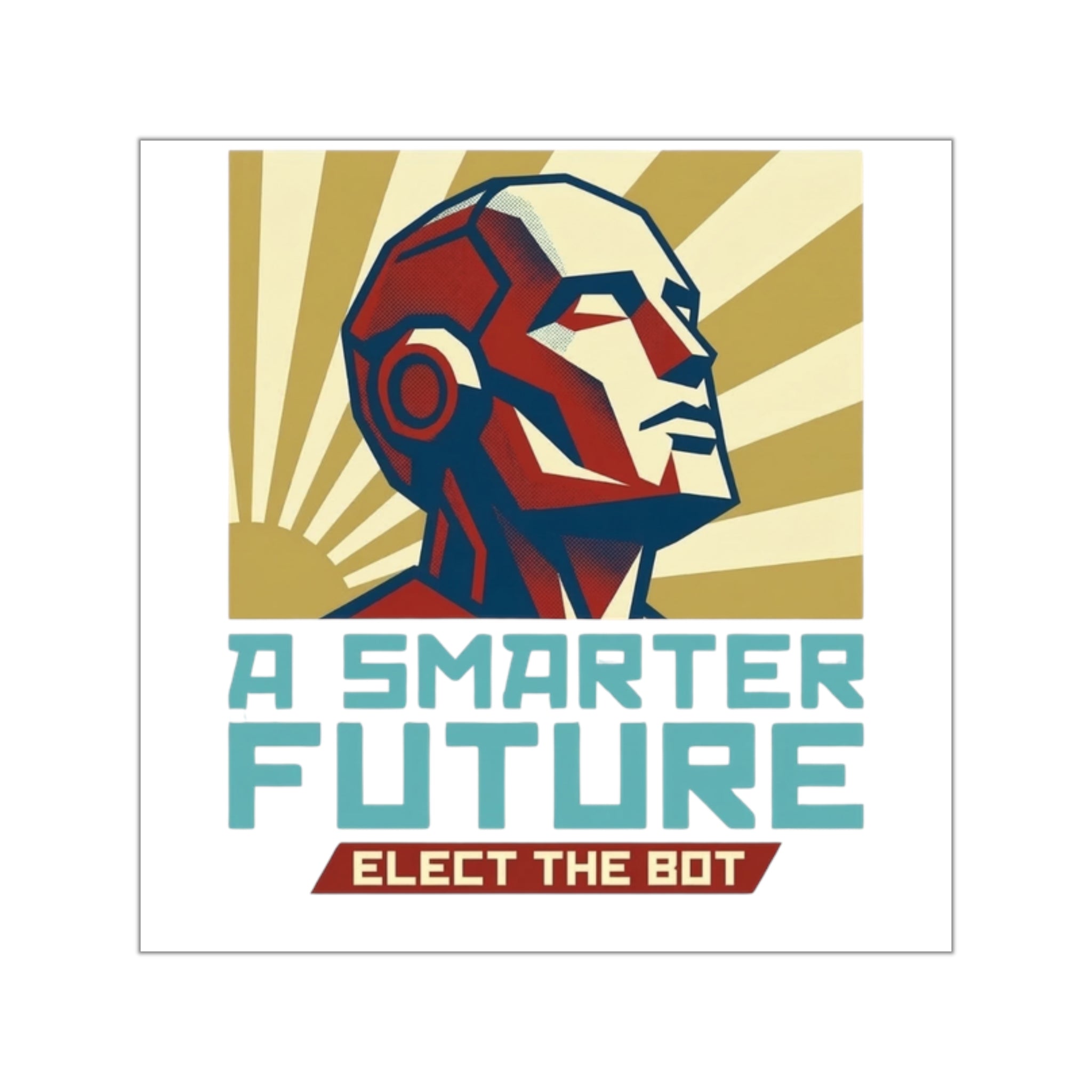 A Smarter Future Vinyl Sticker