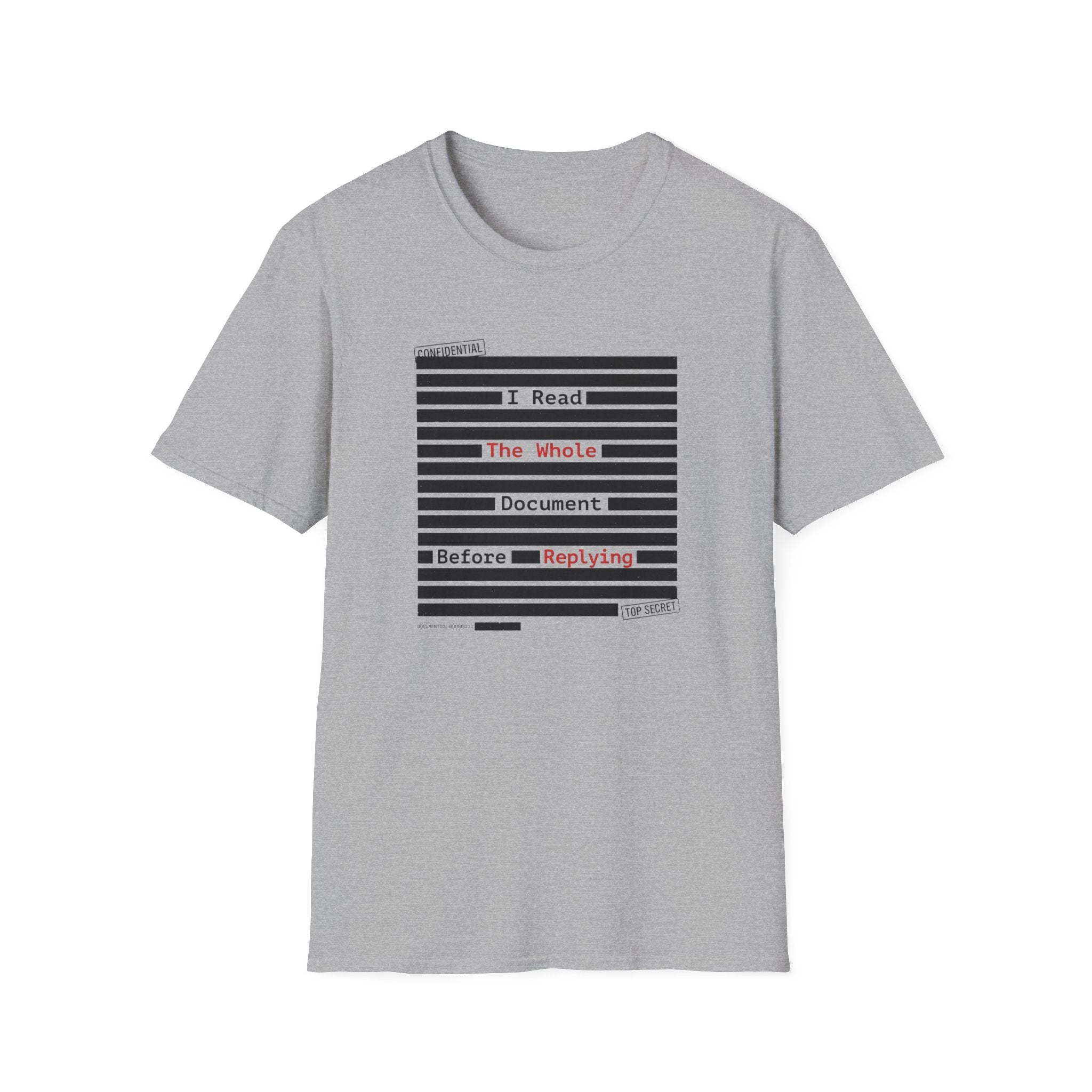 Redacted Whole Document T-Shirt