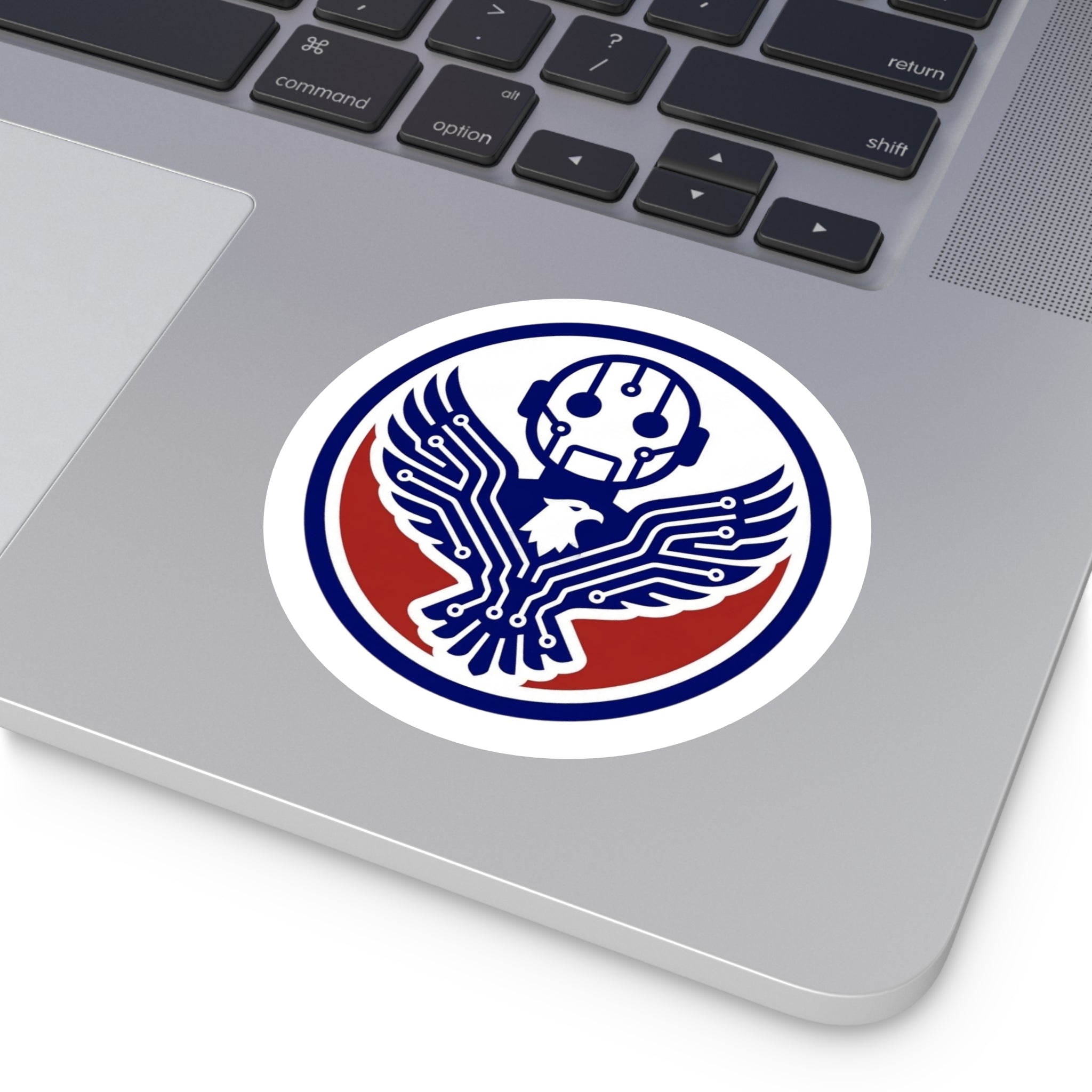 Bot 2028 Round Vinyl Sticker