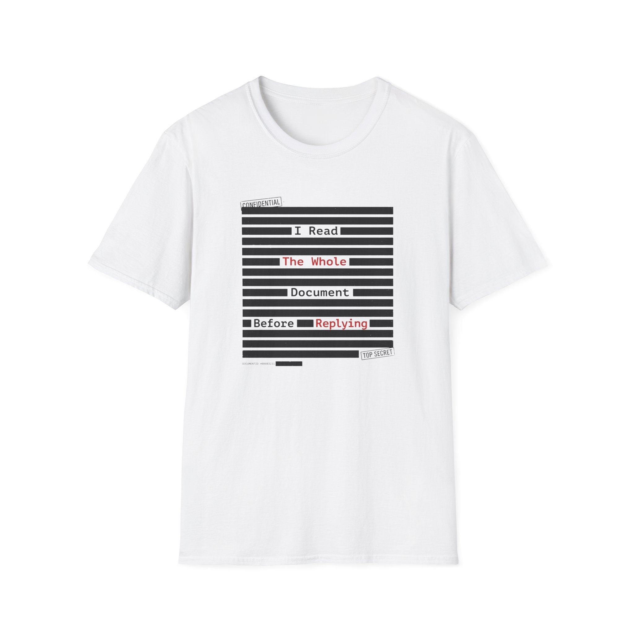 Redacted Whole Document T-Shirt
