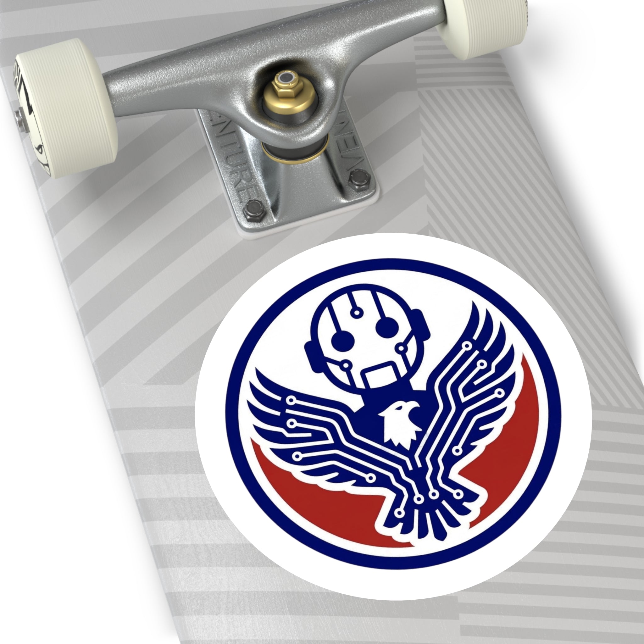 Bot 2028 Round Vinyl Sticker