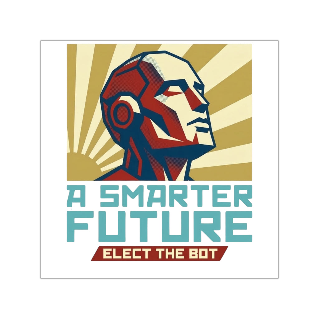 A Smarter Future Vinyl Sticker